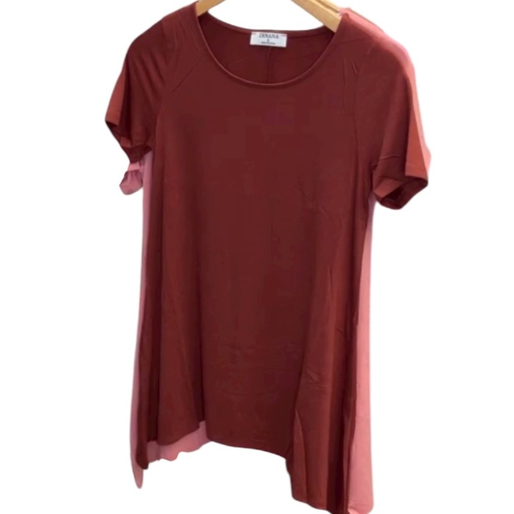 Zenana Round Tunic Top